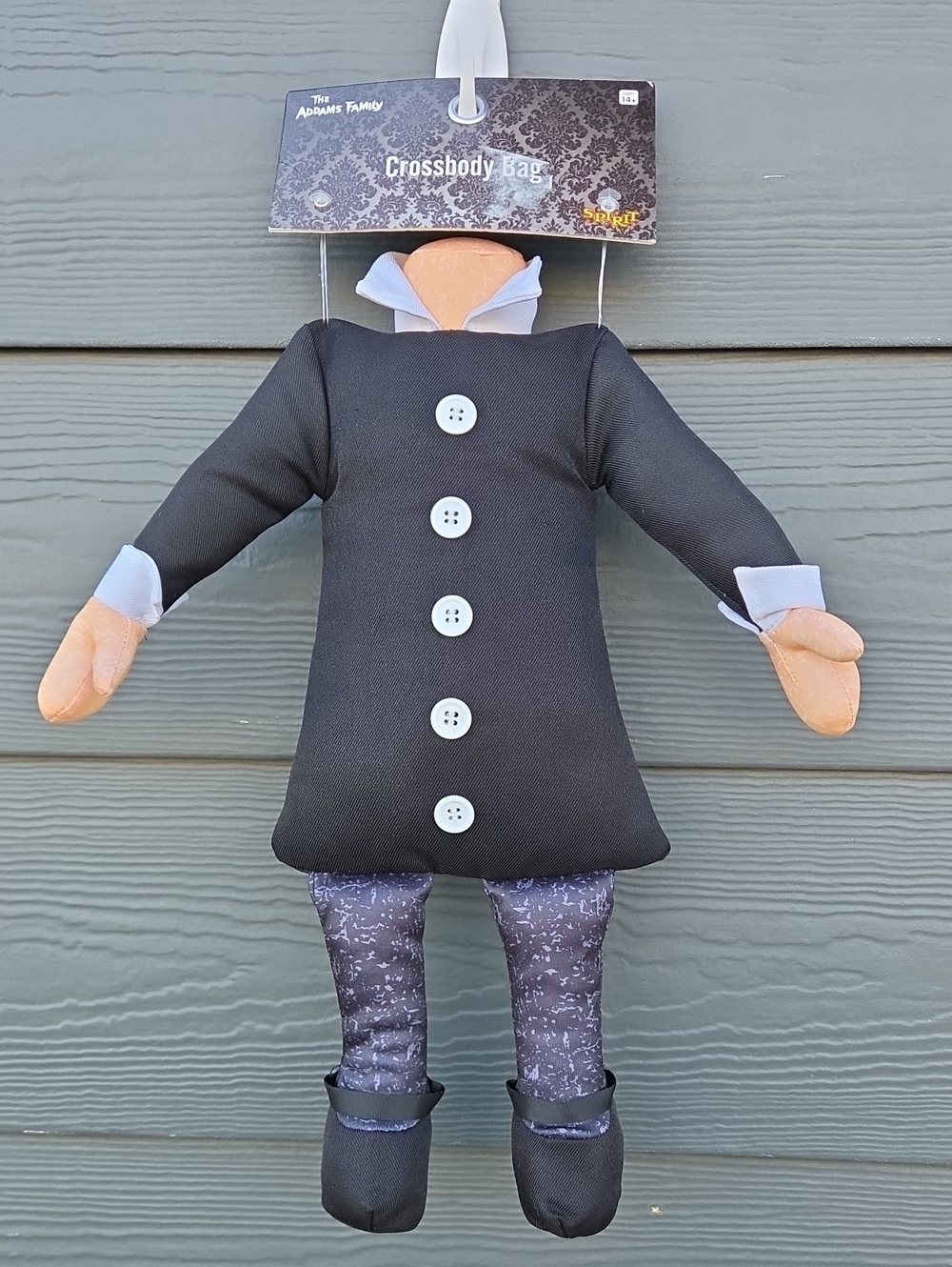The Addams Family Crossbody - Black & Tan Doll Style